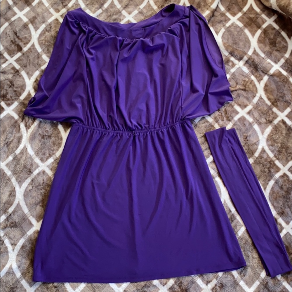 Purple dress